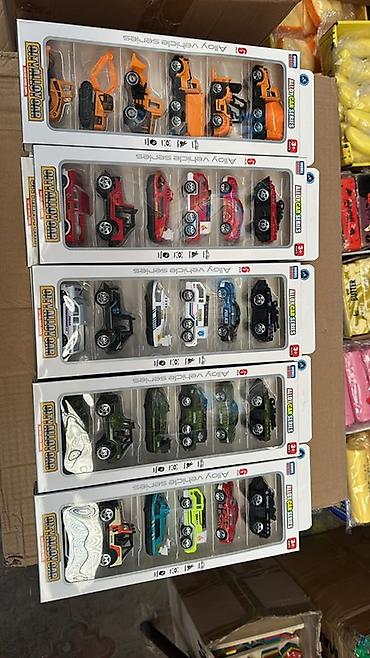 Көркөм өнөр жана коллекциялоо: Наборы игрушечных машинок City Alloy Car — серия Alloy Vehicle Series — 1