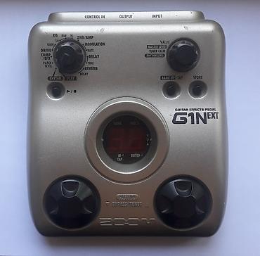 i rig: Мультиэффект-процессор для электрогитары Zoom G1N Next + сетевой — 2