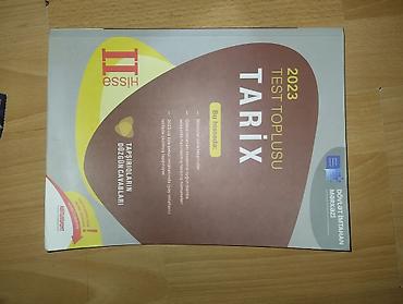 Testlər: Dim Tarix Test toplusu 2 hisse satilir — 1