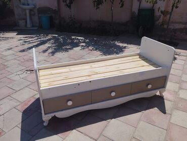 кровать бу купить: Oğlan və qız üçün, Çarpayı, Bazasız, Matrassız, Siyirməli