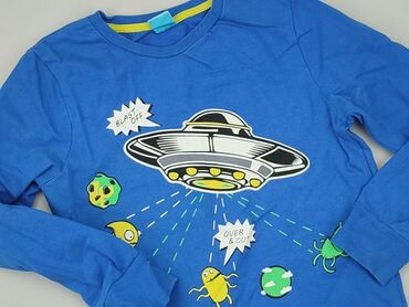 kombinezon dziewczynka 122: Sweatshirt, Little kids, 8 years, 122-128 cm, condition - Very good