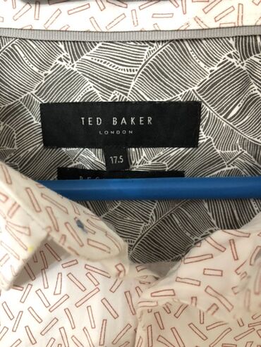 одежды для новорожденных: Мужская рубашка, XL (EU 42), 2XL (EU 44), Ted Baker London, Новый, цвет - Белый, Самовывоз