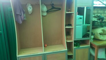 мебель прихожный: Кире бериш үчүн гарнитур, Күзгү, ДСП, Акылуу жеткирүү, түсү - Боз