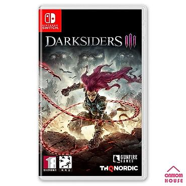 fury: Nintendo Switch üçün Darksiders III – fiziki oyun kartuşu (qutu — 1