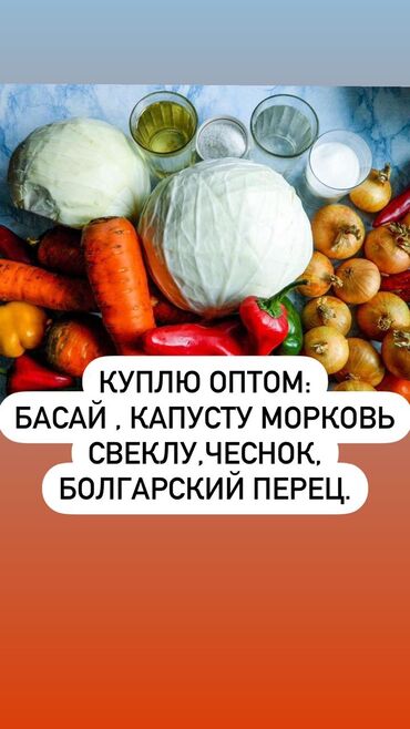 маргарин оптом: Куплю оптом: морковь капусту, Басай, свеклу, чеснок, болгарский