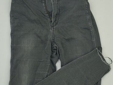 spódnice dżinsowe z przetarciami: Jeans, XS (EU 34), condition - Good