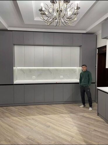 Кухонные гарнитуры: Кухонный гарнитур, Новый, цвет - Белый, ДСП, Бесплатная доставка — 20