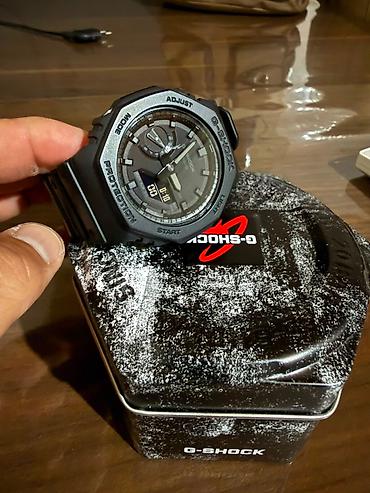 Aksesuarlar: Casio G‑Shock GA‑2100 seriyalı qol saatı (analoq + rəqəmsal) — 3