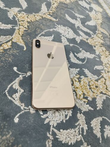 iphone xs 128 гб: IPhone Xs Max, Колдонулган, 256 ГБ, Алтын, Каптама, Коргоочу айнек, 83 %