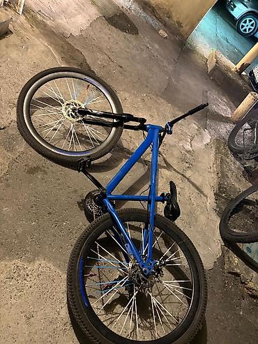 İdman velosipedləri: Dağ velosipedi – mavi rəng - Çərçivə: hardtail, yüngül metal — 3
