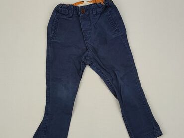 spodnie smyk: Spodnie materiałowe, H&M, 1.5-2 lat, 92, stan - Dobry