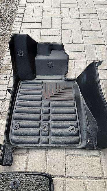 матывый плонка: 3D Полики Для салона BMW, цвет - Черный, Б/у — 1