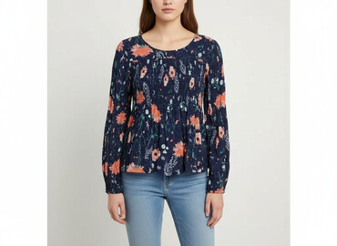 sukienki chabrowe dla puszystych: Debenhams, Women's blouse, size L