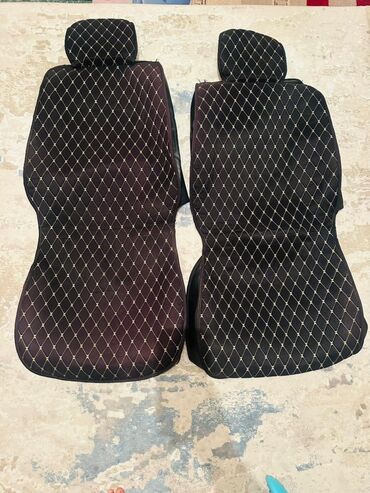 чехлы кожаные на авто: Чехлы Экокожа, цвет - Черный, Universal Seat cover