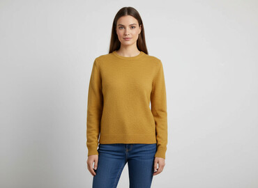 zara zolty sweter: F&F, Women`s sweater, size S
