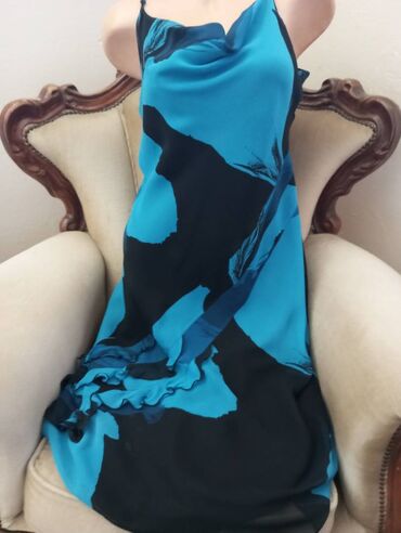 haljina svilena elegantna life time br: M (EU 38), bоја - Šareno, Drugi stil, Na bretele