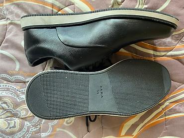 zara: Мужские туфли, 39, Новый, цвет - Черный, Самовывоз — 3