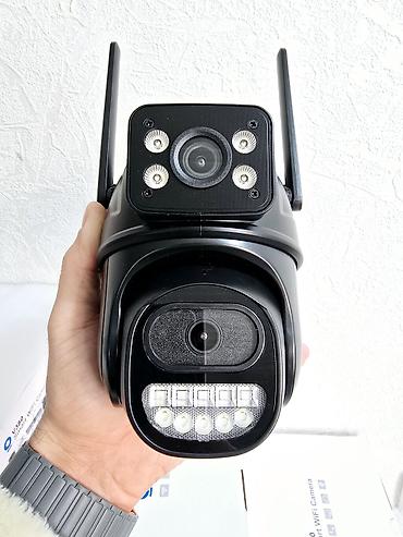 ptz kamera: 2 kamera Wi‑Fi PTZ açıq hava təhlükəsizlik kamerası - İki antenli — 2