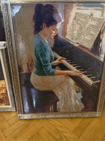 Şəkillər, tablolar: Əl işi .mozayka şəkillər — 8