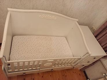 teze mebeller: Beşik satilir 80 azn tecili Yellenir. Evden tez çıxma lidir deya ucuz — 4