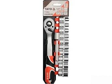 polovan laminat: YATO set nasadnih ključeva i čegrtaljke – model YT-38521 - — 1