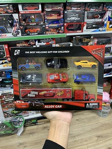 Набор металлических машинок “Cars” (Тачки) - Тематика: персонажи из