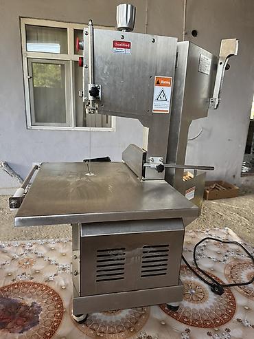 elektro mişar: Paslanmayan poladdan ət və sümük kəsmə lent mişarı - Peşəkar — 2