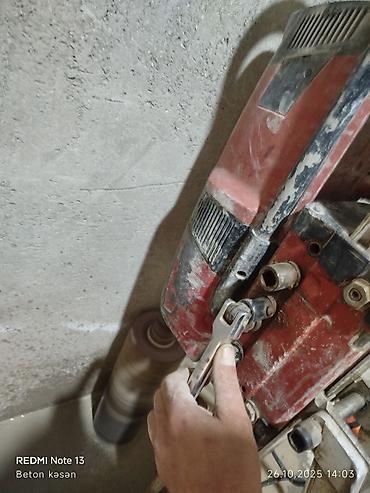 soyuq asfalt: Beton kəsmə beton deşmə xidməti Karot - HILTI DD 200 / 350 ilə 25 ° — 3