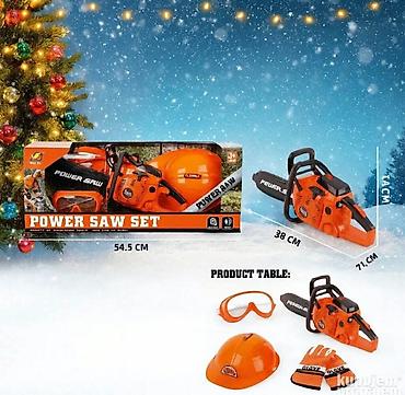 led tabla za crtanje: 🪚 Dečja motorna testera sa šlemom i naočarima – Set za male majstore — 2