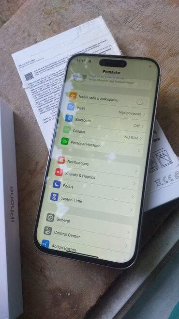 Apple iPhone: Apple iPhone iPhone 16 Pro, 256 GB, Matte Gold, Face ID, Garancija, Otisak prsta — 10