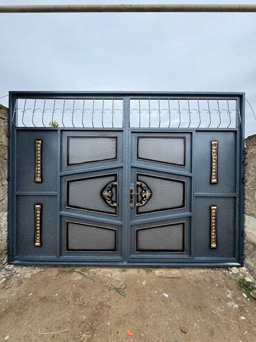 Həyət darvazaları: Yeni Dəmir Həyət darvazası, 3 m, Mexaniki, Qapı ilə, rəng - Qara, Kredit yoxdur, Ödənişli quraşdırma, Ünvandan götürmə, Ödənişli çatdırılma, Rayonlara çatdırılma -da lalafo.az — 14 Həyət darvazaları: Yeni Dəmir Həyət darvazası, 3 m, Mexaniki, Qapı ilə, rəng - Qara, Kredit yoxdur, Ödənişli quraşdırma, Ünvandan götürmə, Ödənişli çatdırılma, Rayonlara çatdırılma — 14