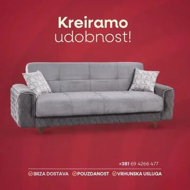 krevetac kp: 🛋️ Kauč 6 – Funkcionalnost i Udobnost! 📏 Dimenzije: 240 x 90 x 90 cm