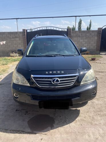 самая дорогая машина в кыргызстане: Lexus RX: 2008 г., 3.3 л, Автомат, Гибрид, Внедорожник