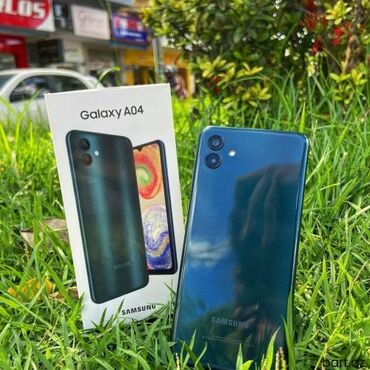 Audio: Samsung Galaxy A04, 64 GB, rəng - Göy, Barmaq izi