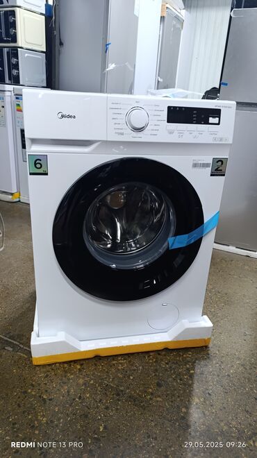 Стиральные машины: Стиральная машина Midea, Новый, Автомат, До 6 кг, Компактная — 8