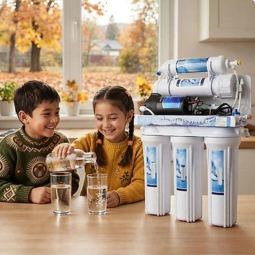Система очистки воды Reverse Osmosis System — многоступенчатый фильтр