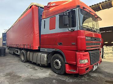 Тягачи: Тягач, DAF, 2003 г., Тентованный — 1