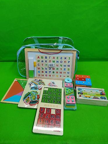 Игрушки: Игрушки деревянный набор для развития ребенка🌟 Комплектация товара: 2 at lalafo.kg — 1 Игрушки: Игрушки деревянный набор для развития ребенка🌟 Комплектация товара: 2 — 1