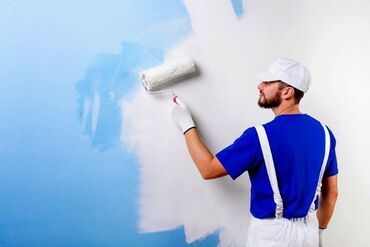 дорожные работы: Покраска стен, Покраска потолков, Покраска окон, На масляной основе, На водной основе, Больше 6 лет опыта