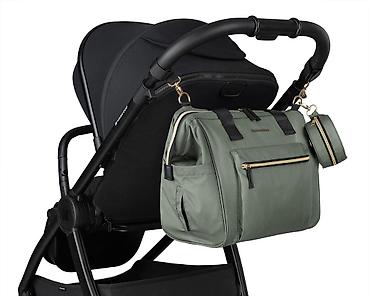 mona kragujevac: KikkaBoo Torba za mame Maxi premium – army green (Šifra: KKB2) — 8