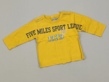 żółte bluzki z krótkim rękawem: Bluzka, 3-6 m, stan - Dobry