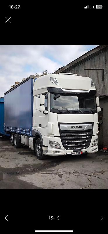 Тягачи: Тягач, DAF, 2018 г., Тентованный — 3