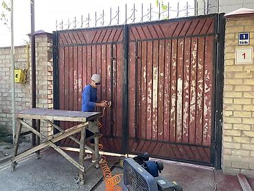 Жасалгалоочу жумуштар: Покраска заборово, фасад, ворот, евро заборов, пропитка досок, бани — 2