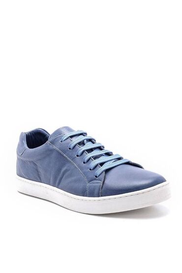 Derimod - Mavi rəng dəri sneaker, 41 ölçü Türkiyənin ən böyük dəri