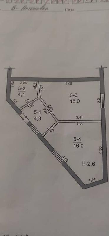 2х комнатная квартира: 2 комнаты, 40 м², Индивидуалка, 2 этаж, Дизайнерский ремонт — 6