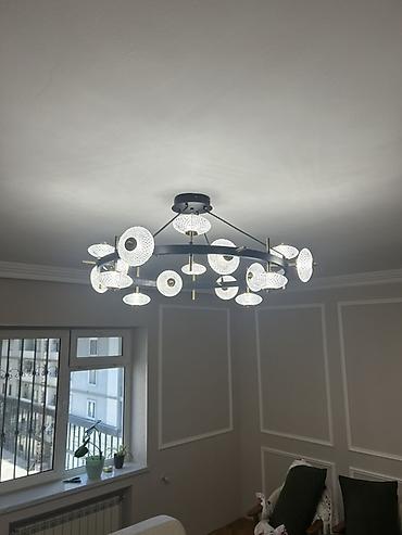 Ev üçün dekor: Çılçıraq, 10 və daha çox lampa — 2