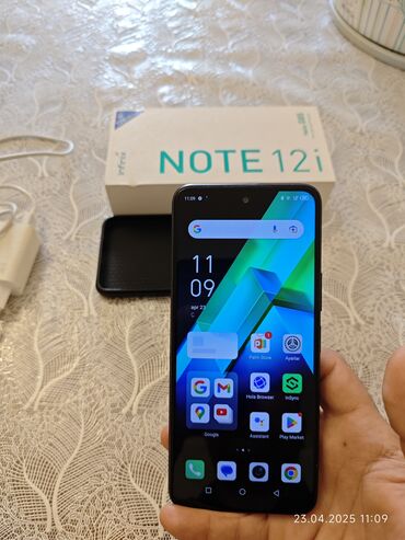 Infinix: Infinix Note 12i, 128 GB, rəng - Qara, Sensor -da lalafo.az — 6 Infinix: Infinix Note 12i, 128 GB, rəng - Qara, Sensor — 6