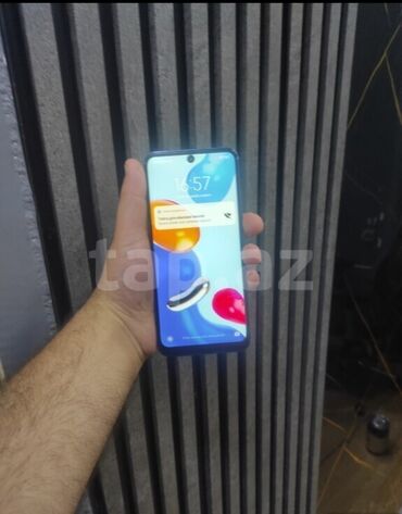 Huawei: Redmi Note 11, 128 ГБ, цвет - Синий, Кнопочный, Отпечаток пальца, Две SIM карты