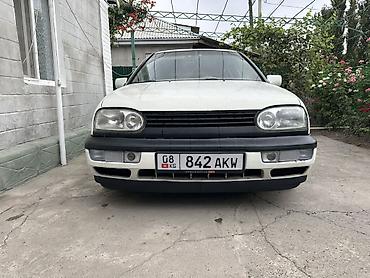 кочкор авто: Volkswagen Golf: 1992 г., 1.8 л, Кол менен иштөөчү, Бензин, Хетчбек — 1