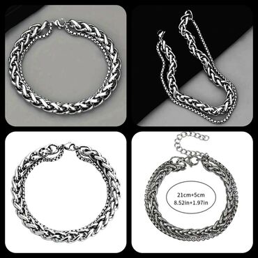 Bilərziklər: YENİ, Dəbli QOLBAQLAR satılır. (kişilər üçün) DƏBLİ və QƏŞƏNG — 30